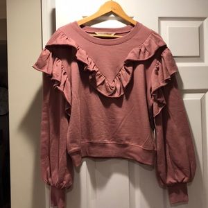 Vanilla Star Rose Colored Sweatshirt